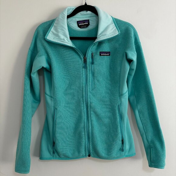 Patagonia Performance Better Sweater Women’s S Jacket Aqua Full Zip - Picture 1 of 10